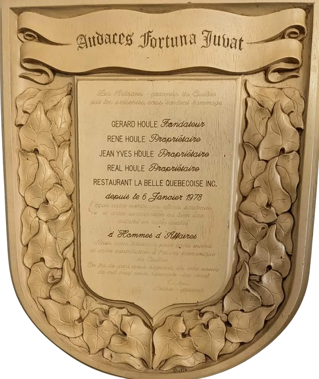 Notre histoire